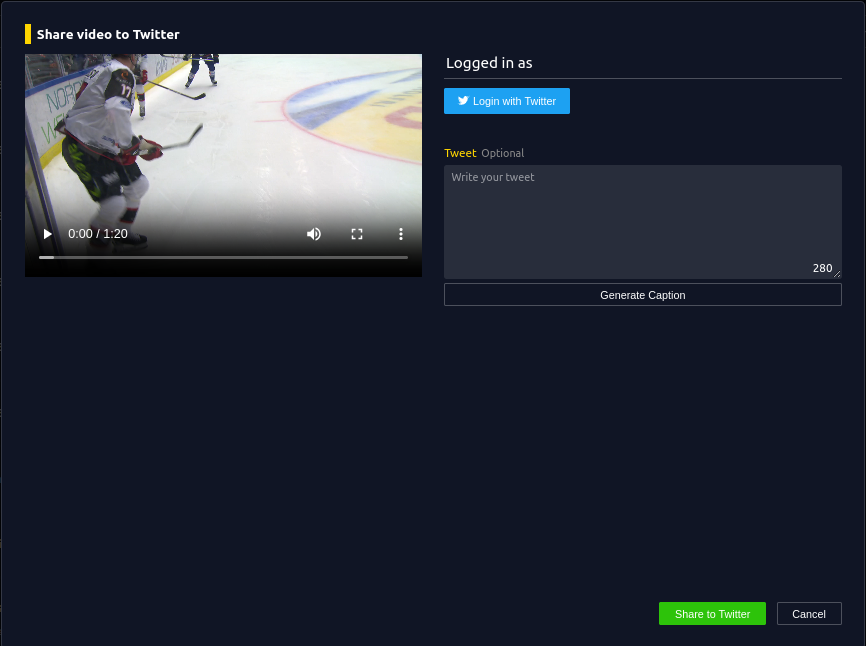 X Share Window Screenshot